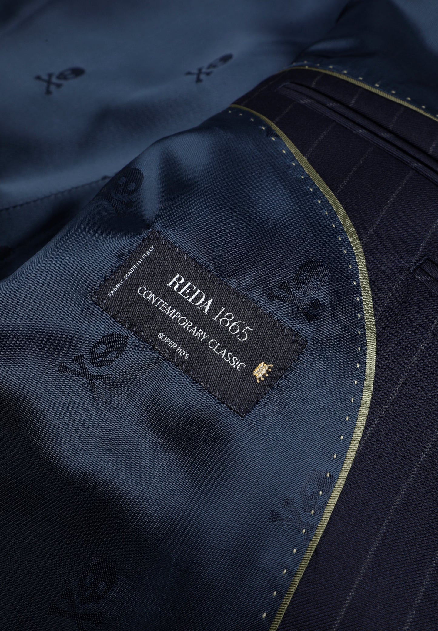BLAZER AUS WOLLE MIT NADELSTREIFEN