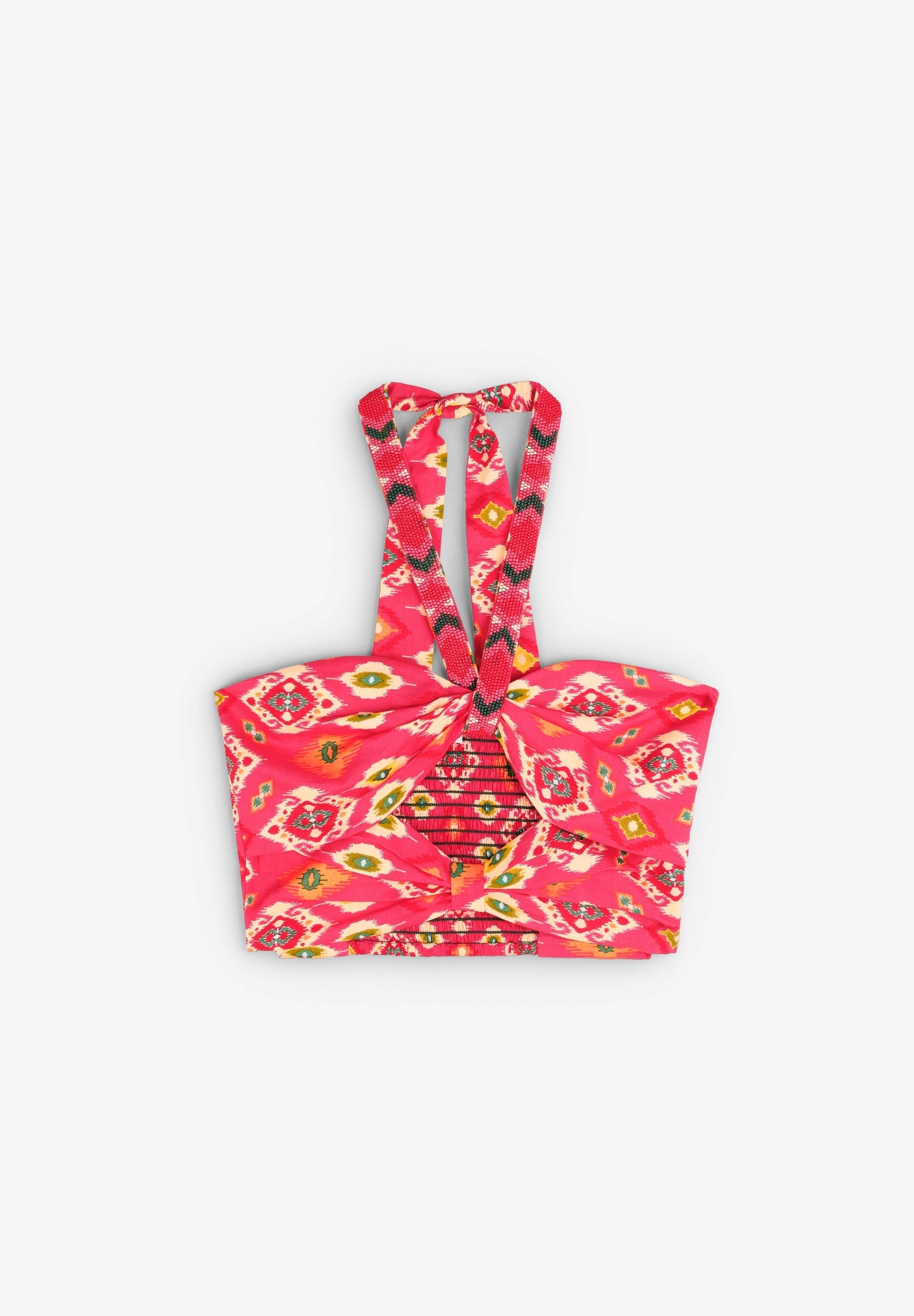 TOP ETHNIC-PRINT PERLEN