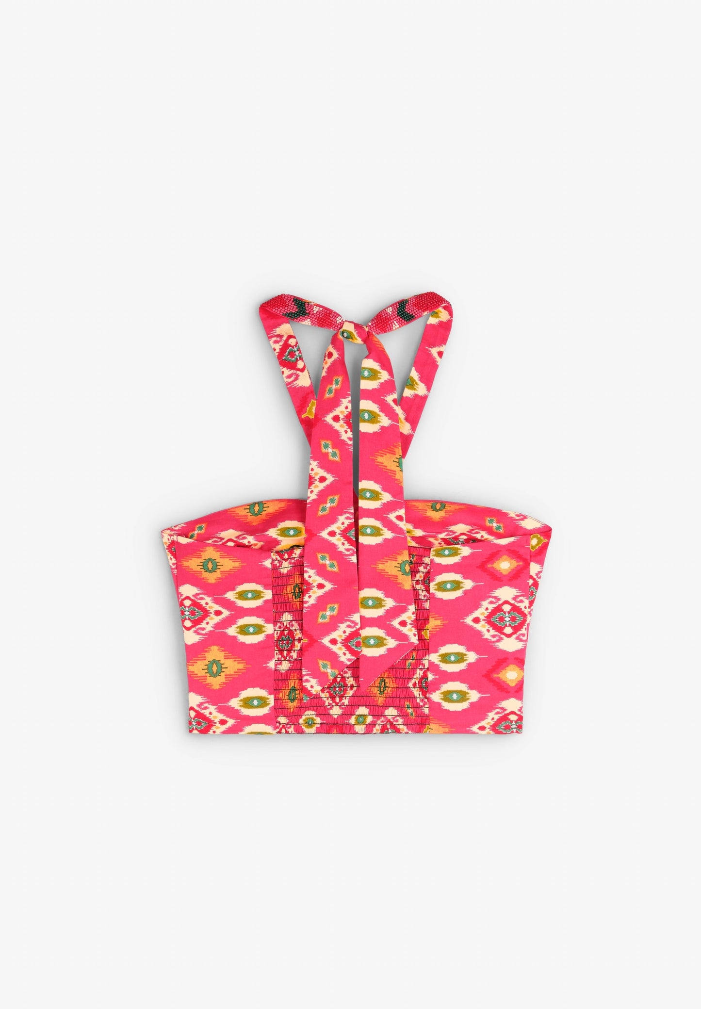 TOP ETHNIC-PRINT PERLEN