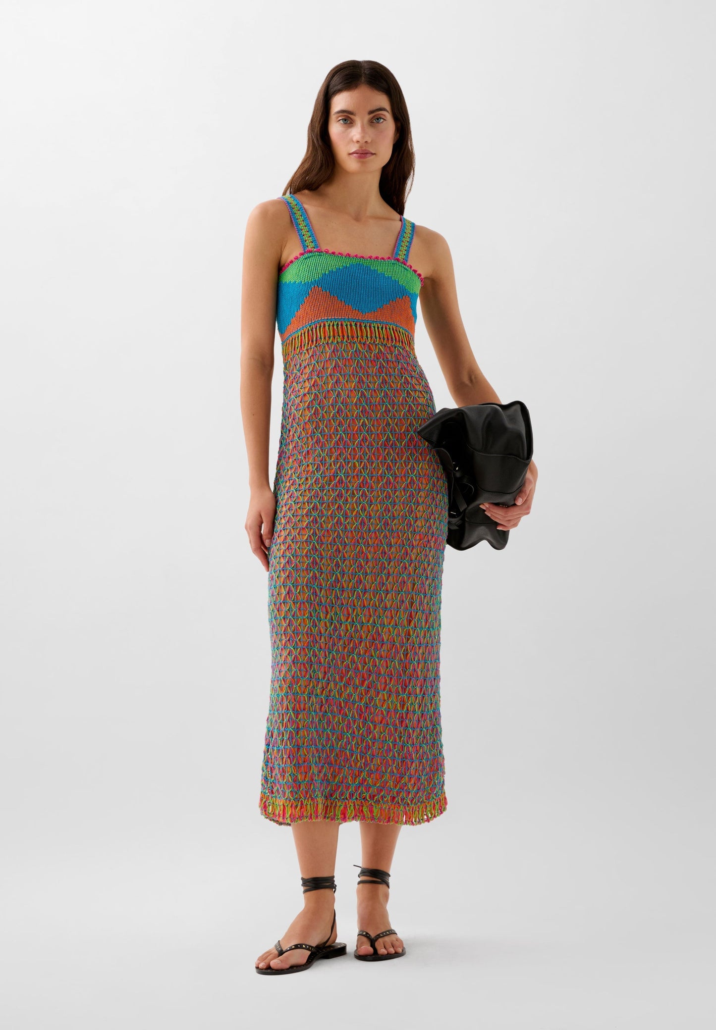 BUNTES HÄKELKLEID