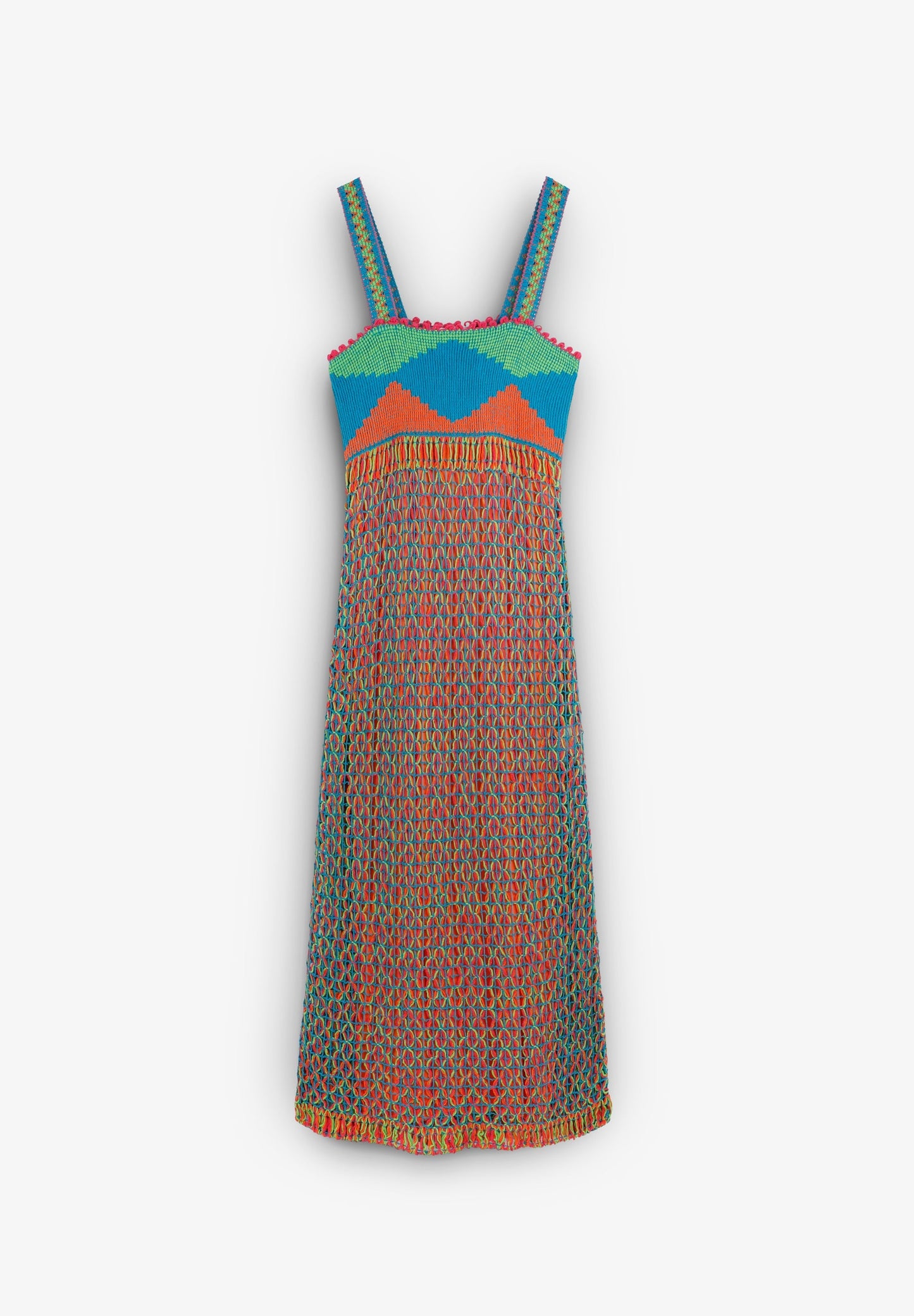 BUNTES HÄKELKLEID