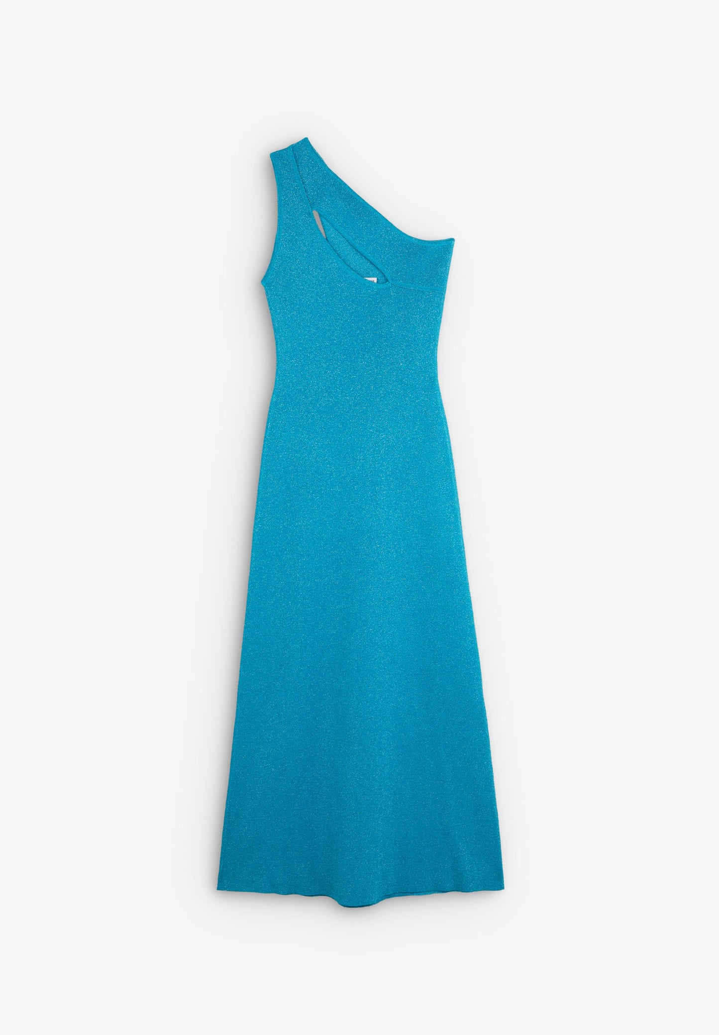 ZWEIFARBIGES LUREX-STRICKKLEID