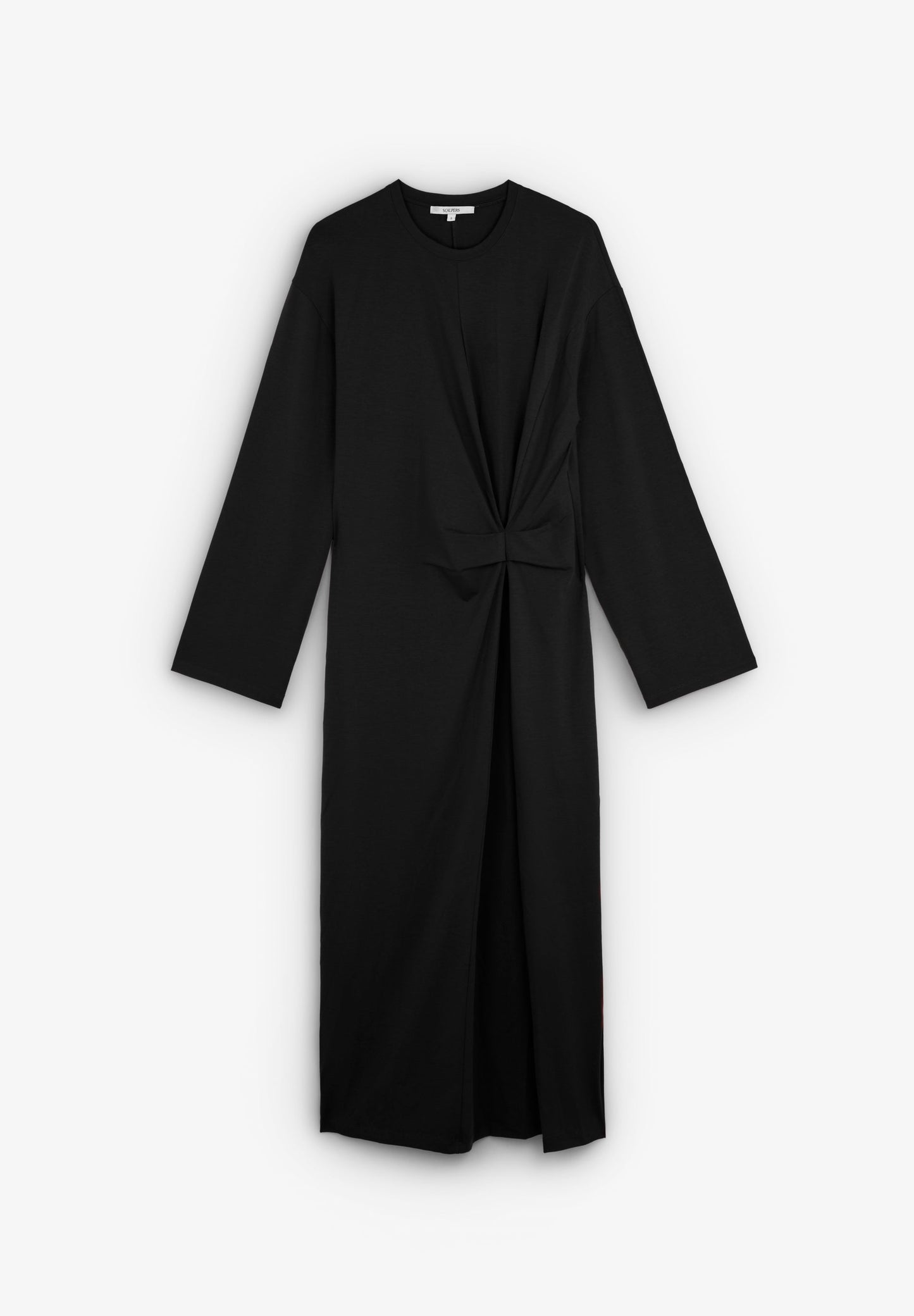 FLIESSENDES KLEID MIT KNOTENDETAIL
