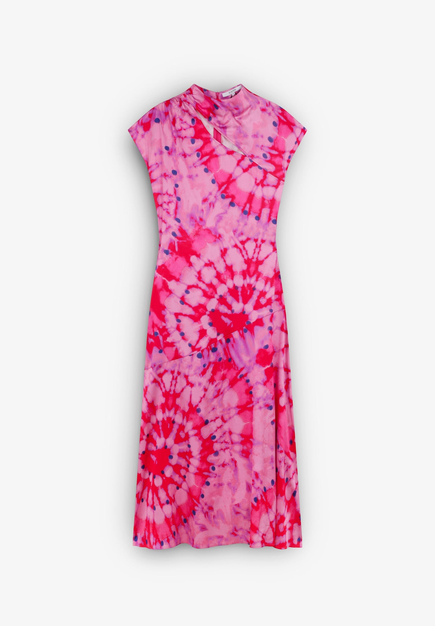 SCDROP WAIST WRAP DRESS
