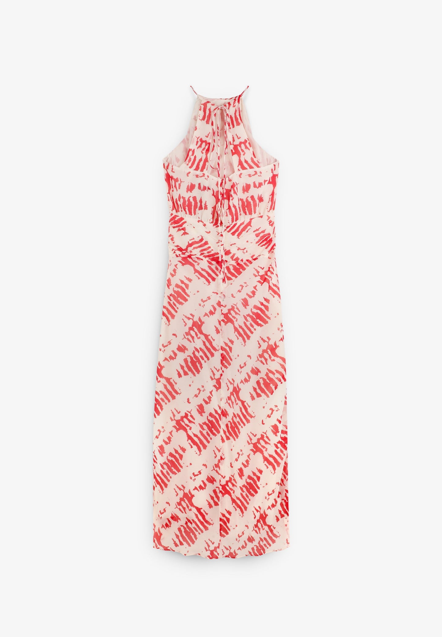 SCRUFFLE SLEEVE DRESS