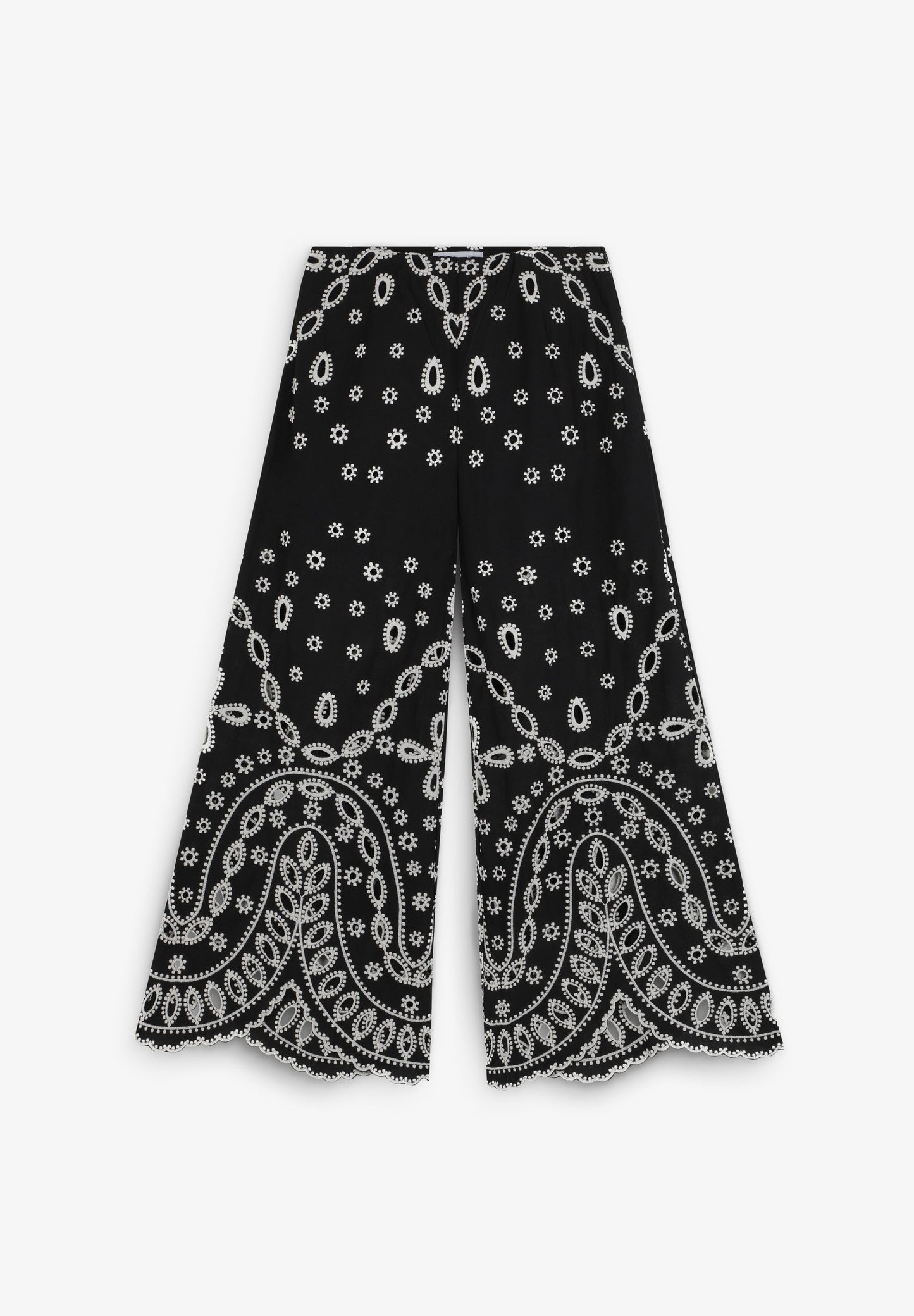 SCENGLISHEMB SCALLOP PANT