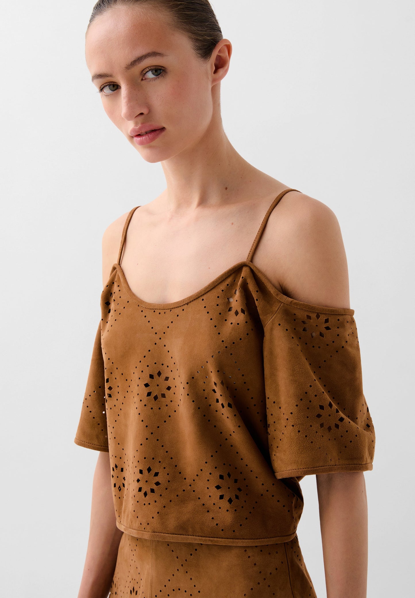 SCSUEDE TOP