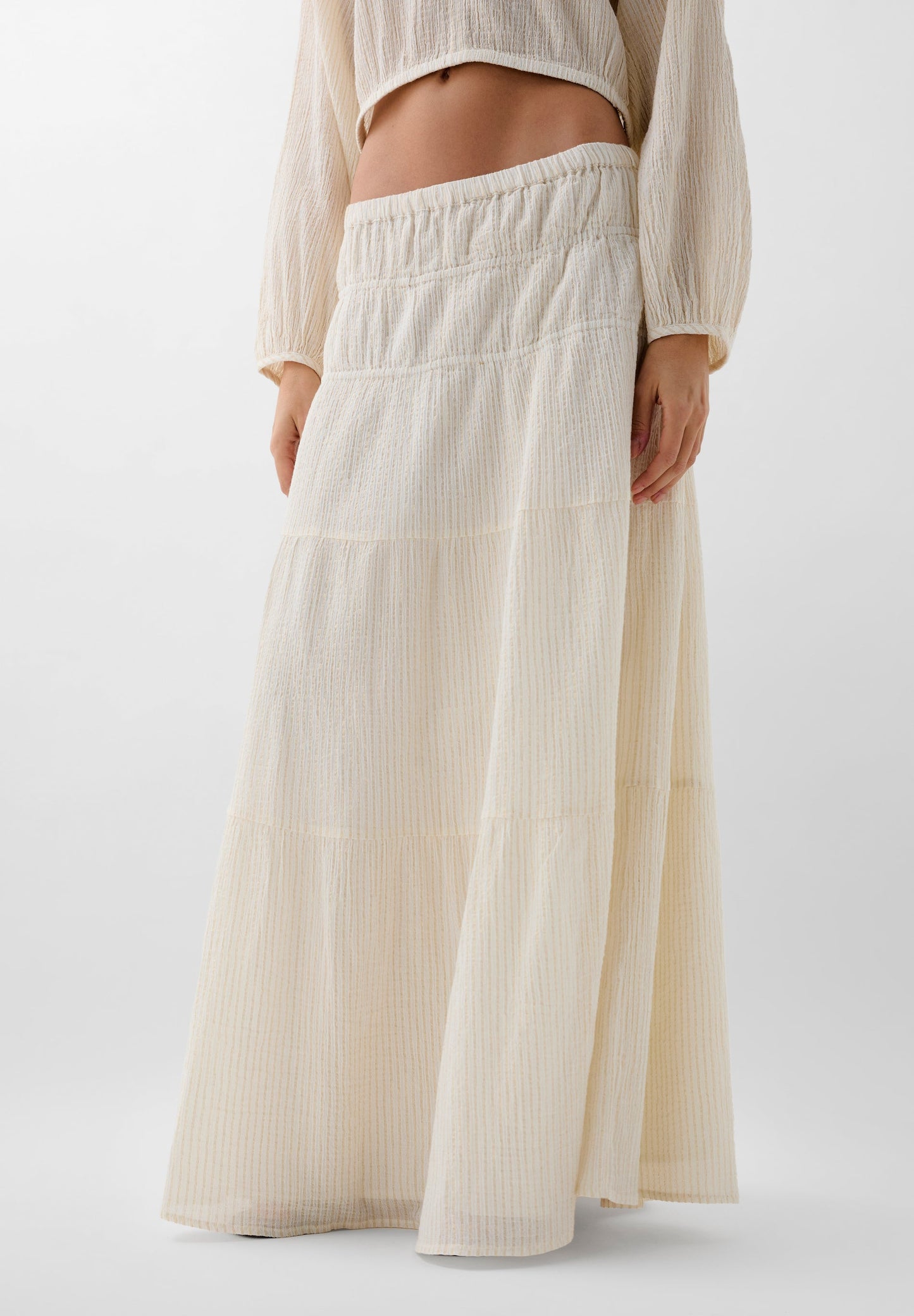 SCSTRIPES LUREX SKIRT