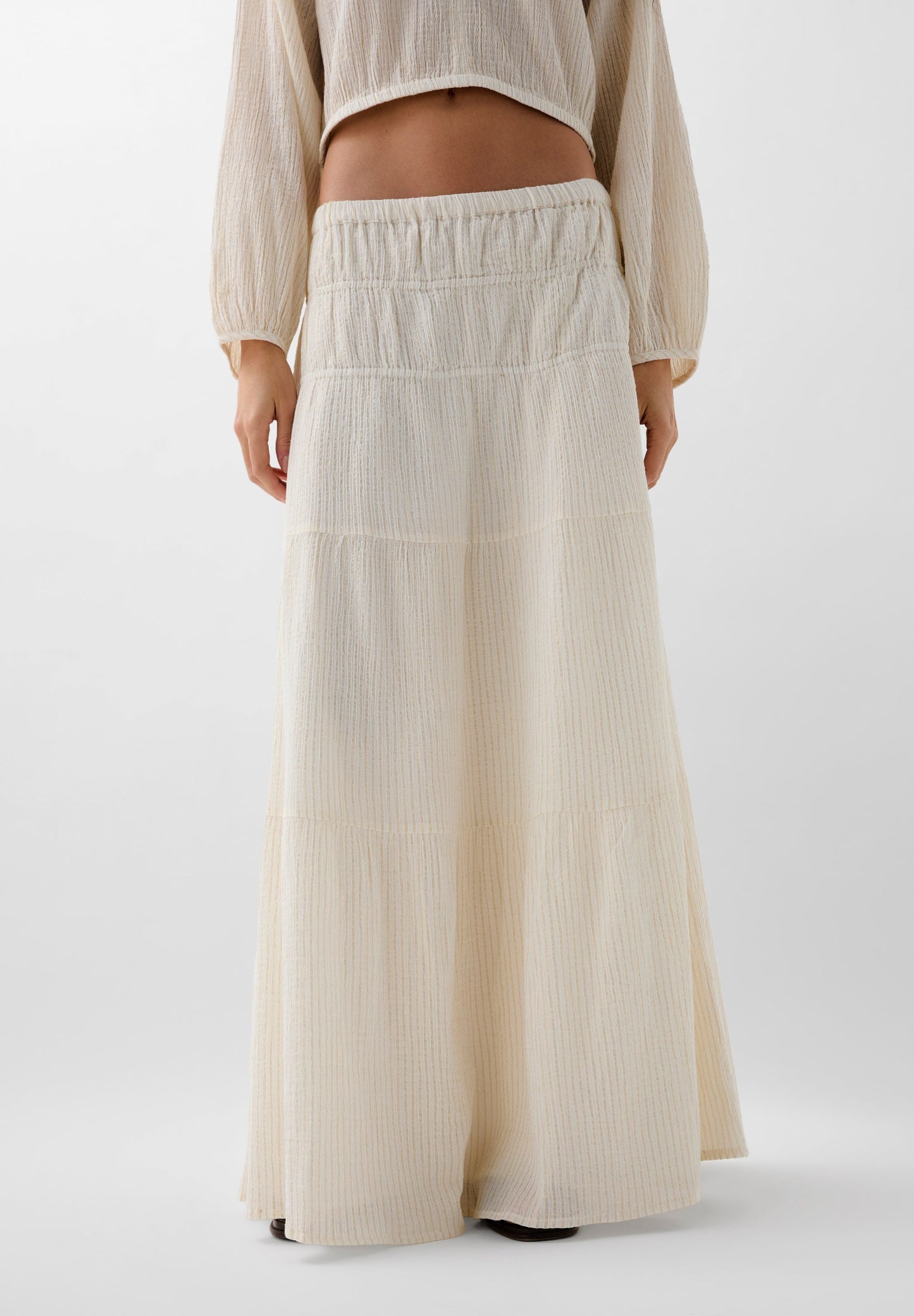 SCSTRIPES LUREX SKIRT