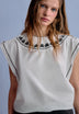 SCNINA EMB BLOUSE GIRLS