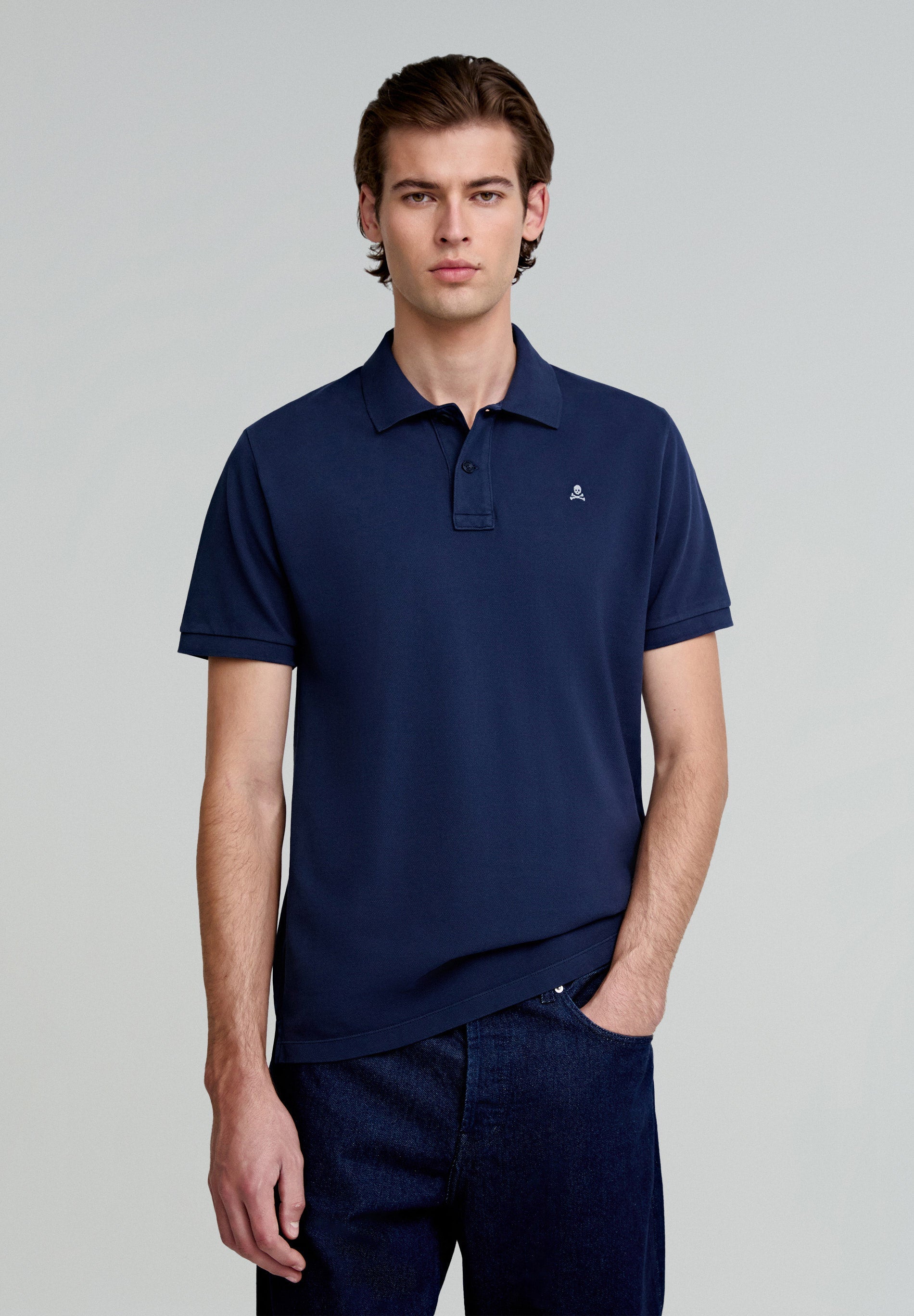 POLO BÁSICO CALAVERA CONTRASTE - Scalpers
