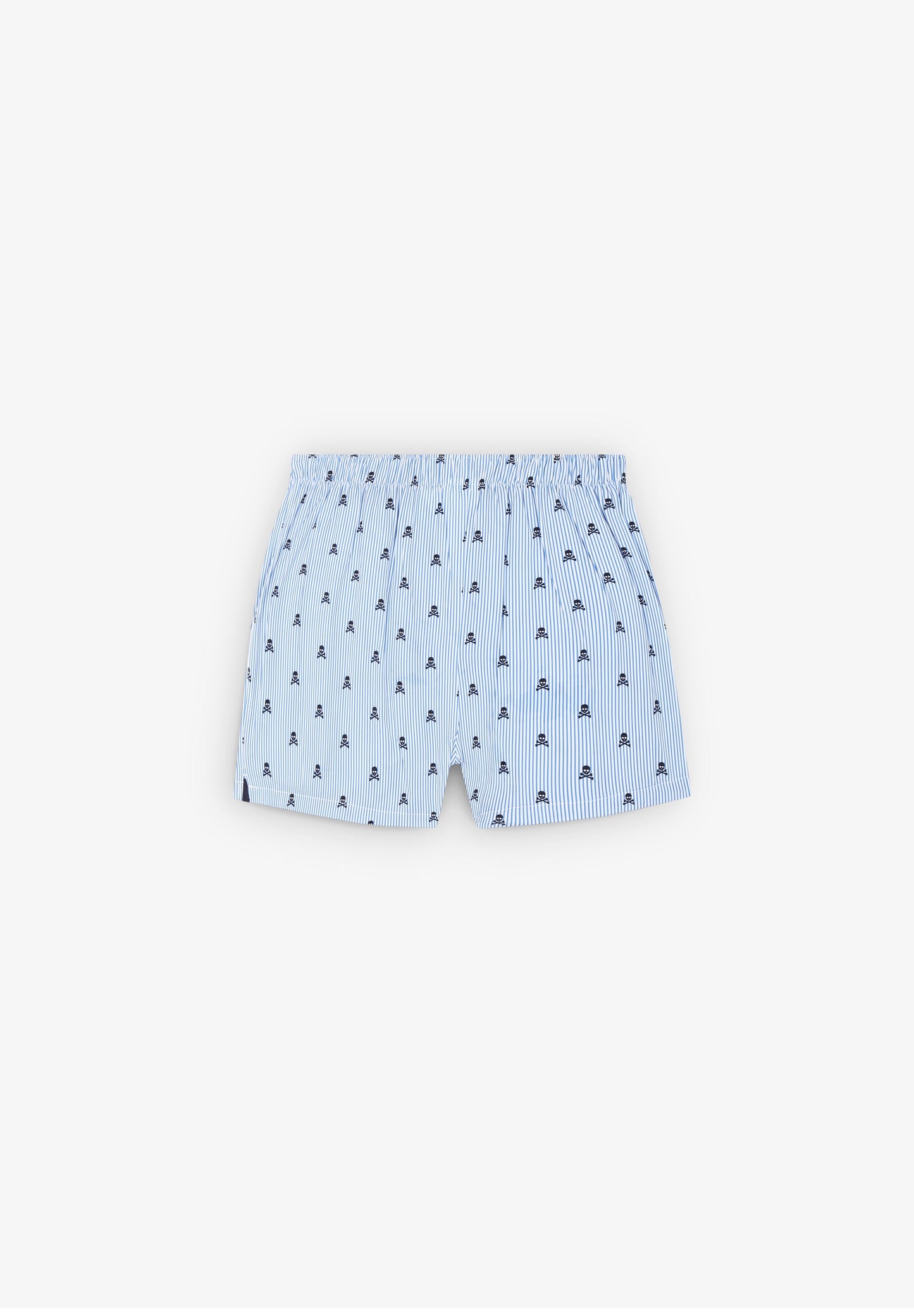 BOXERSHORTS MIT STREIFEN UND TOTENKÖPFEN