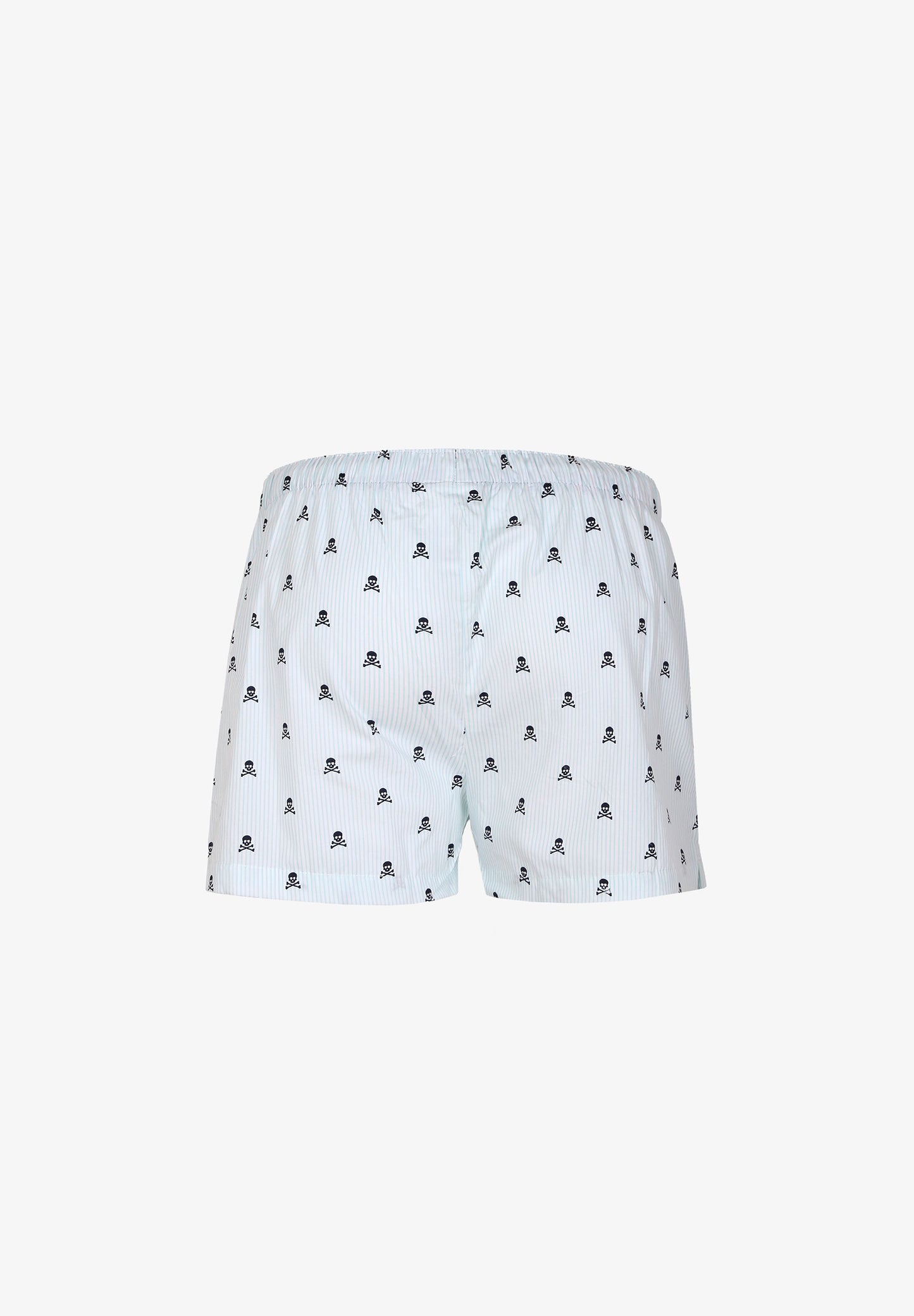 BOXERSHORTS MIT STREIFEN UND TOTENKÖPFEN