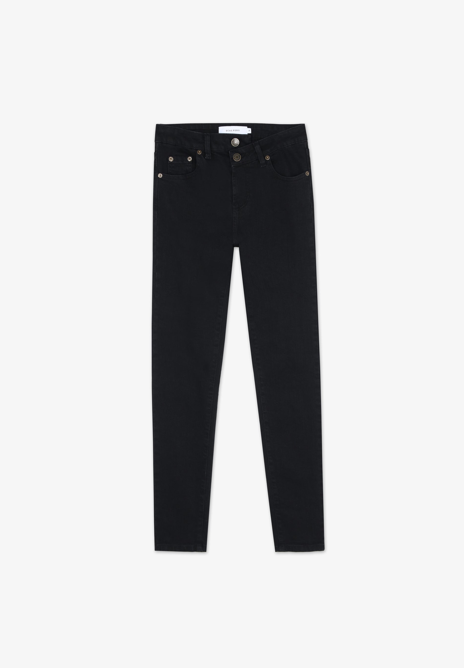 SKINNY-JEANS MIT KNÖPFEN