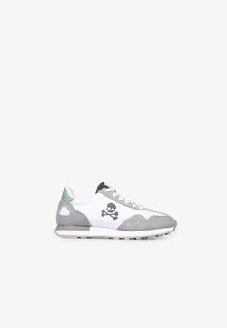 LEDERSNEAKER MIT WILDLEDER-FINISH KIDS