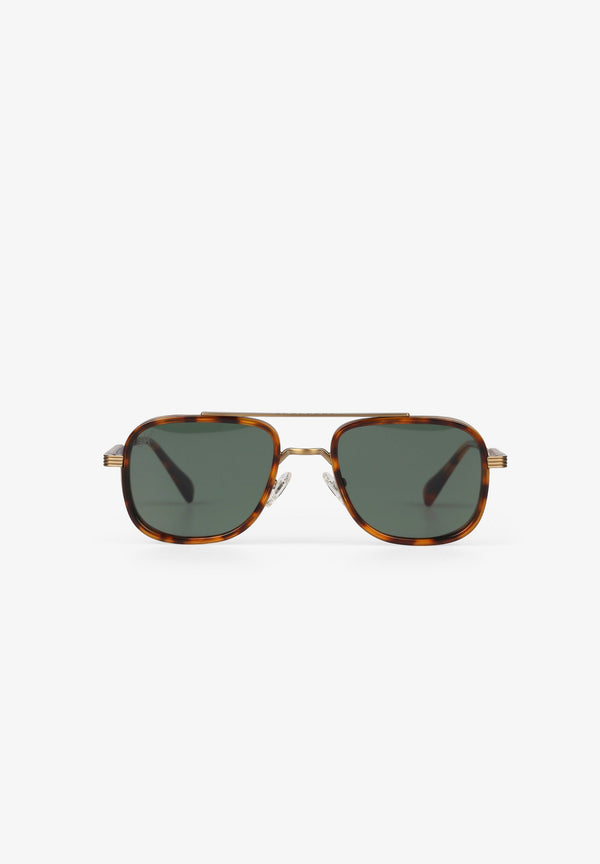 SONNENBRILLE MIT METALLGESTELL