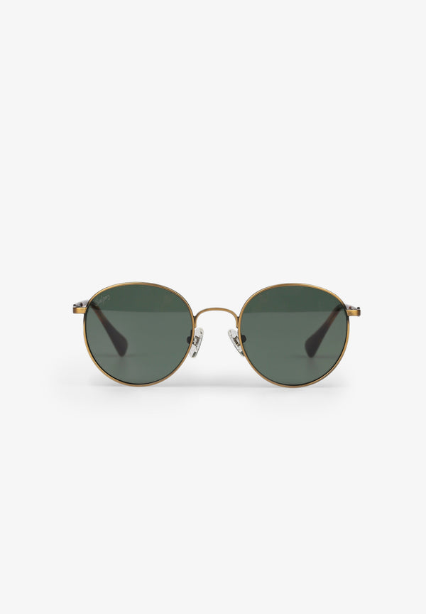 RUNDE SONNENBRILLE MIT METALLGESTELL
