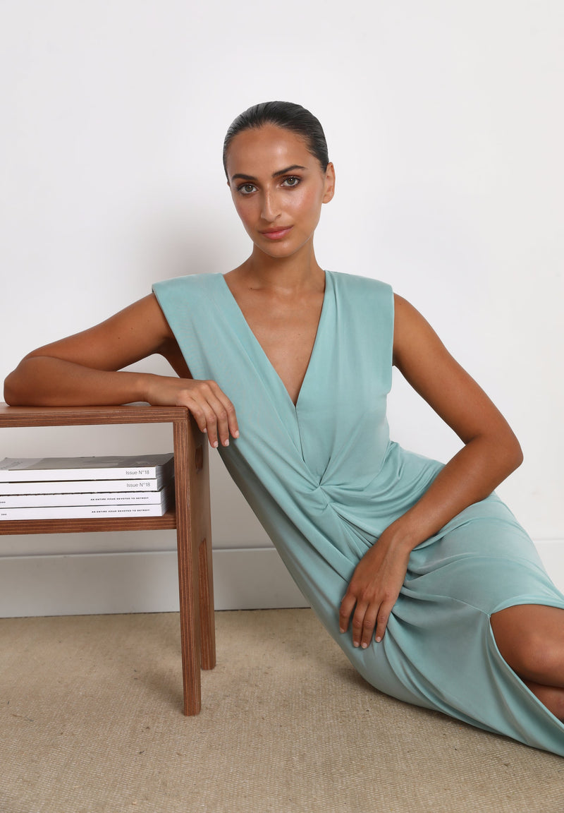 CUPROKLEID MIT DRAPIERUNG