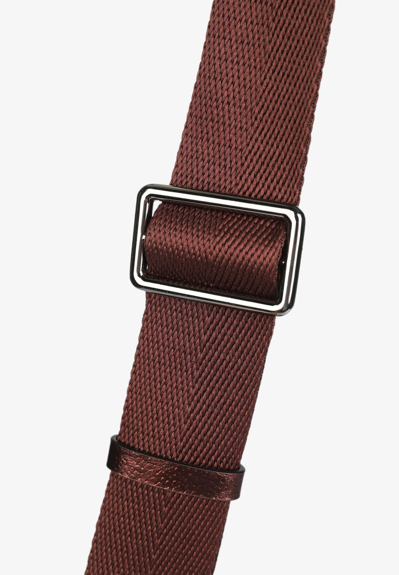 MINI-UMHÄNGETASCHE IN METALLIC