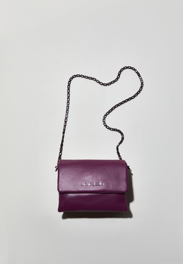 LEDERTASCHE MIT VERSCHIEDENEN FÄCHERN
