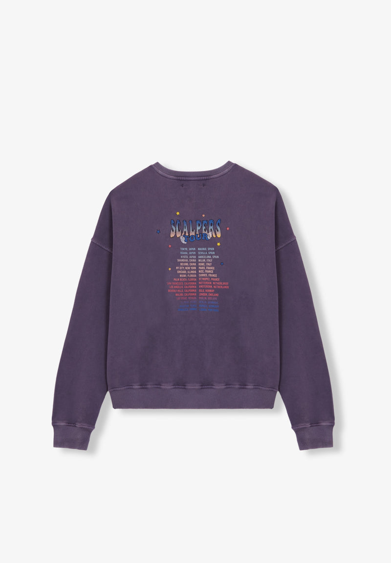 SWEATSHIRT IM FESTIVAL-LOOK