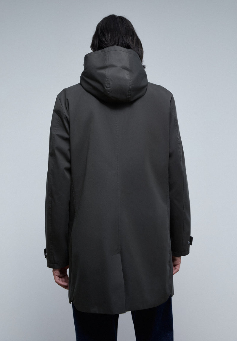 LANGER PARKA AUS BAUMWOLLE