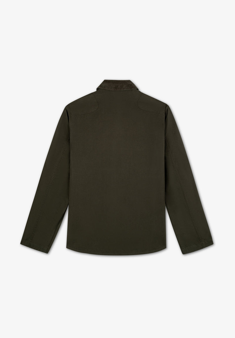 PREMIUM-JACKE MIT KRAGEN AUS CORD