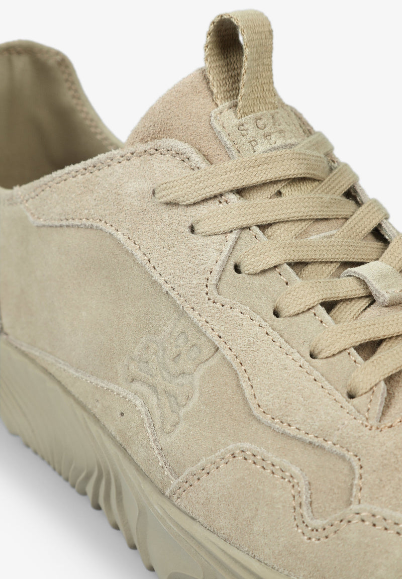 WILDLEDER-SNEAKER MIT SPEZIALSOHLE