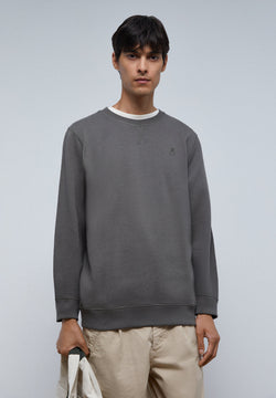 BASIC-SWEATSHIRT MIT TOTENKOPF