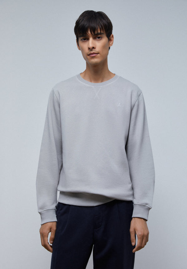 BASIC-SWEATSHIRT MIT TOTENKOPF