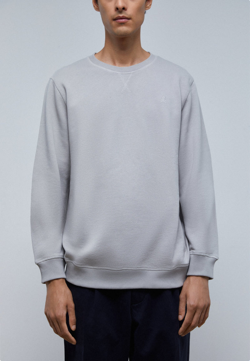 BASIC-SWEATSHIRT MIT TOTENKOPF