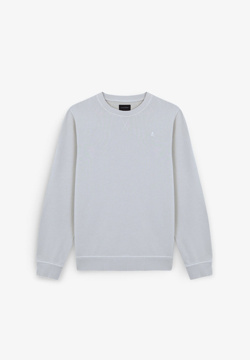 BASIC-SWEATSHIRT MIT TOTENKOPF