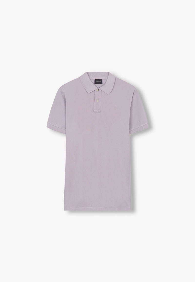 BASIC-POLOSHIRT MIT TOTENKOPF