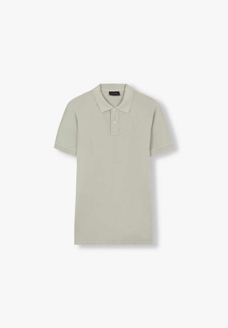 BASIC-POLOSHIRT MIT TOTENKOPF