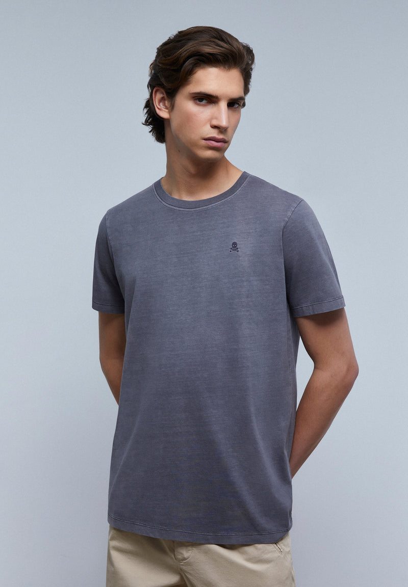 BASIC-SHIRT MIT TOTENKOPF