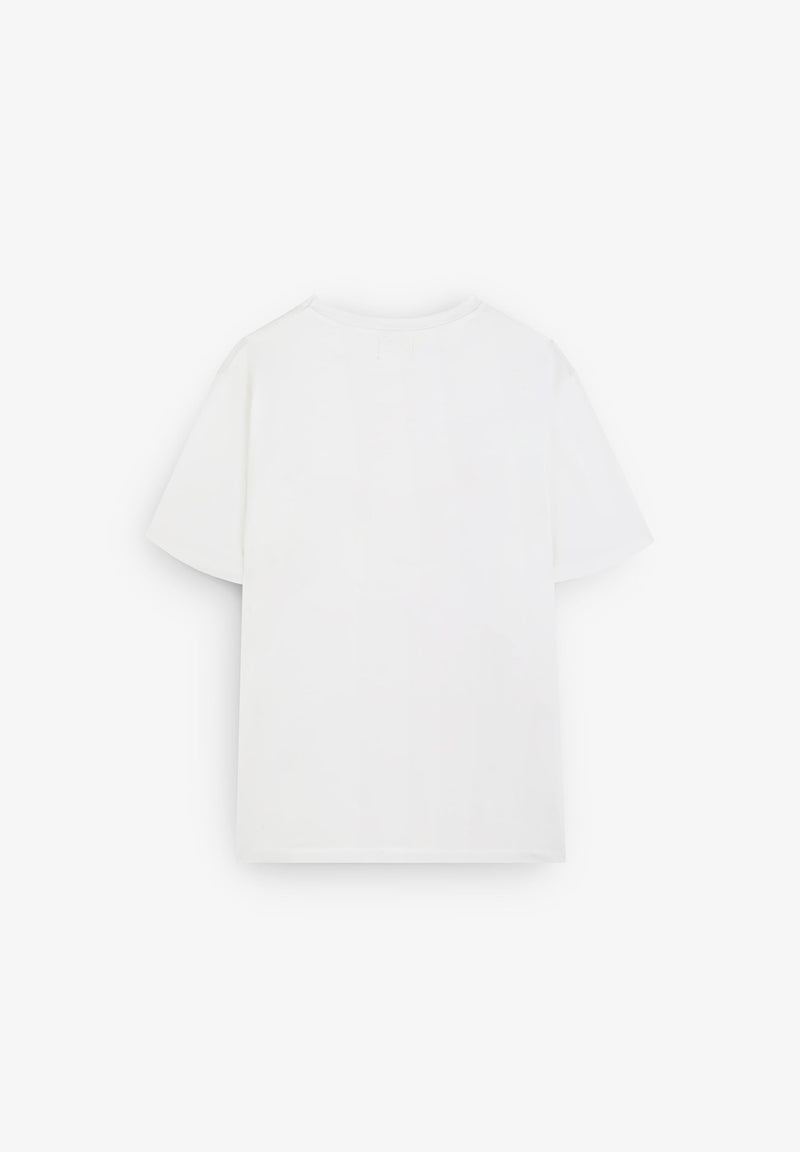 SHIRT MIT PRINT AUF DER VORDERSEITE