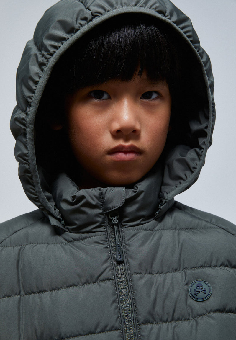 STEPPJACKE MIT TOTENKOPF