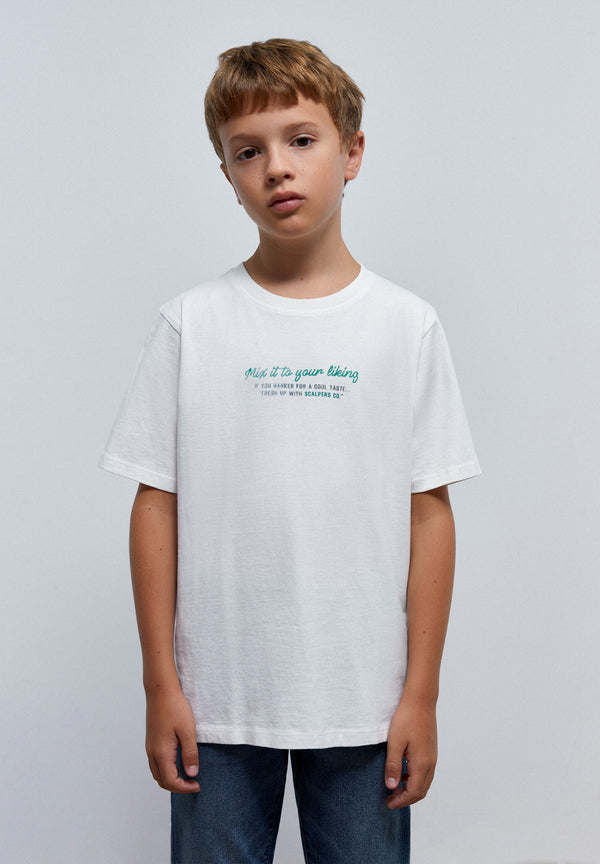 SHIRT MIT PRINT AUF DEM RÜCKEN
