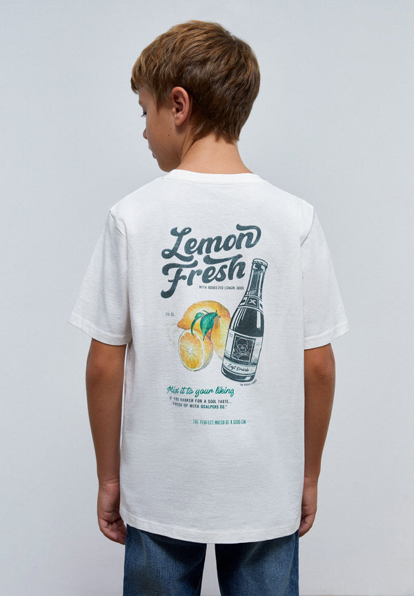 SHIRT MIT PRINT AUF DEM RÜCKEN