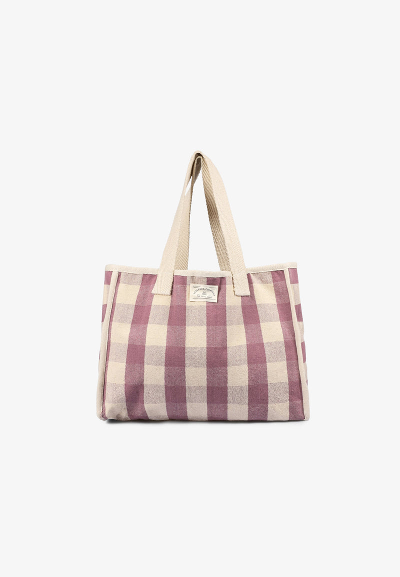 SHOPPERTASCHE MIT VICHYKAROS