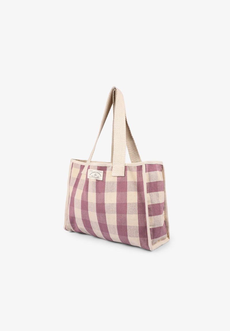 SHOPPERTASCHE MIT VICHYKAROS