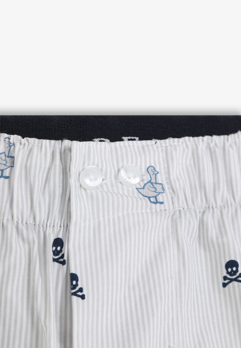 HERRENSLIP MIT FRÖHLICHEN MOTIVEN