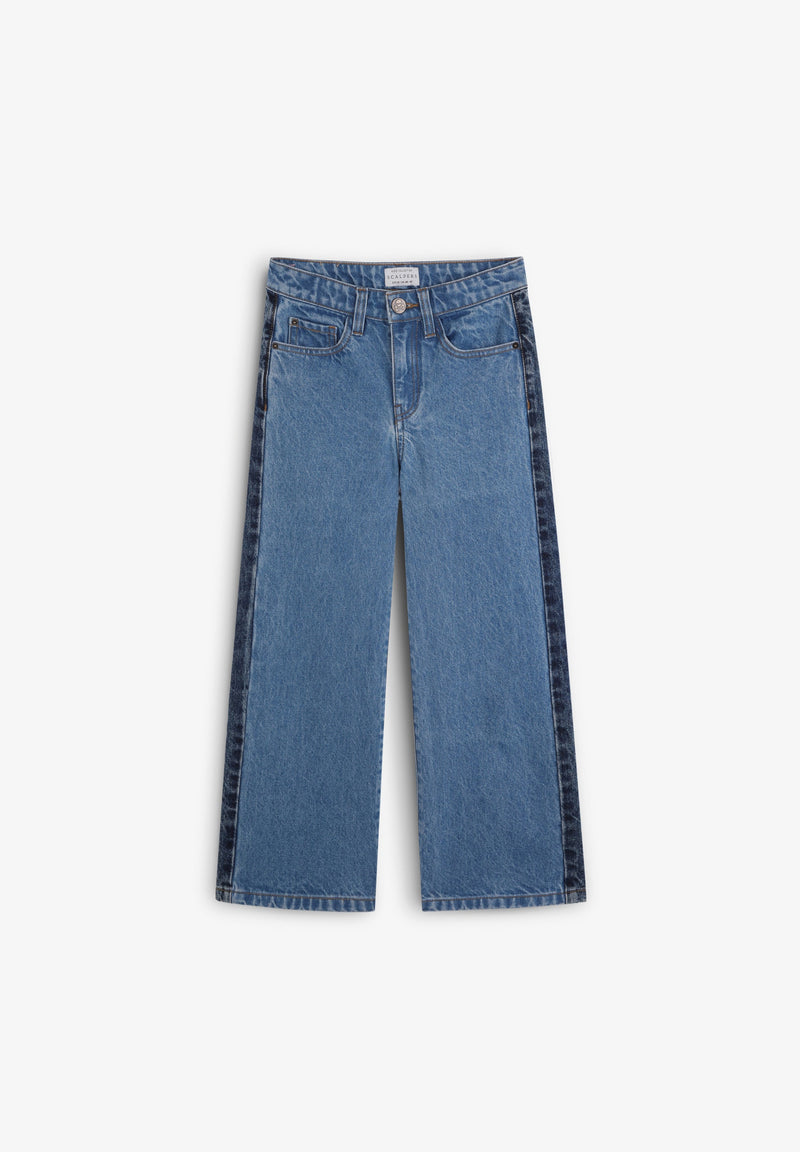 ZWEIFARBIGE JEANS