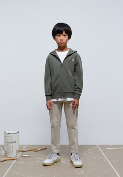 HOODIE MIT KAPUZE UND PRINT HINTEN