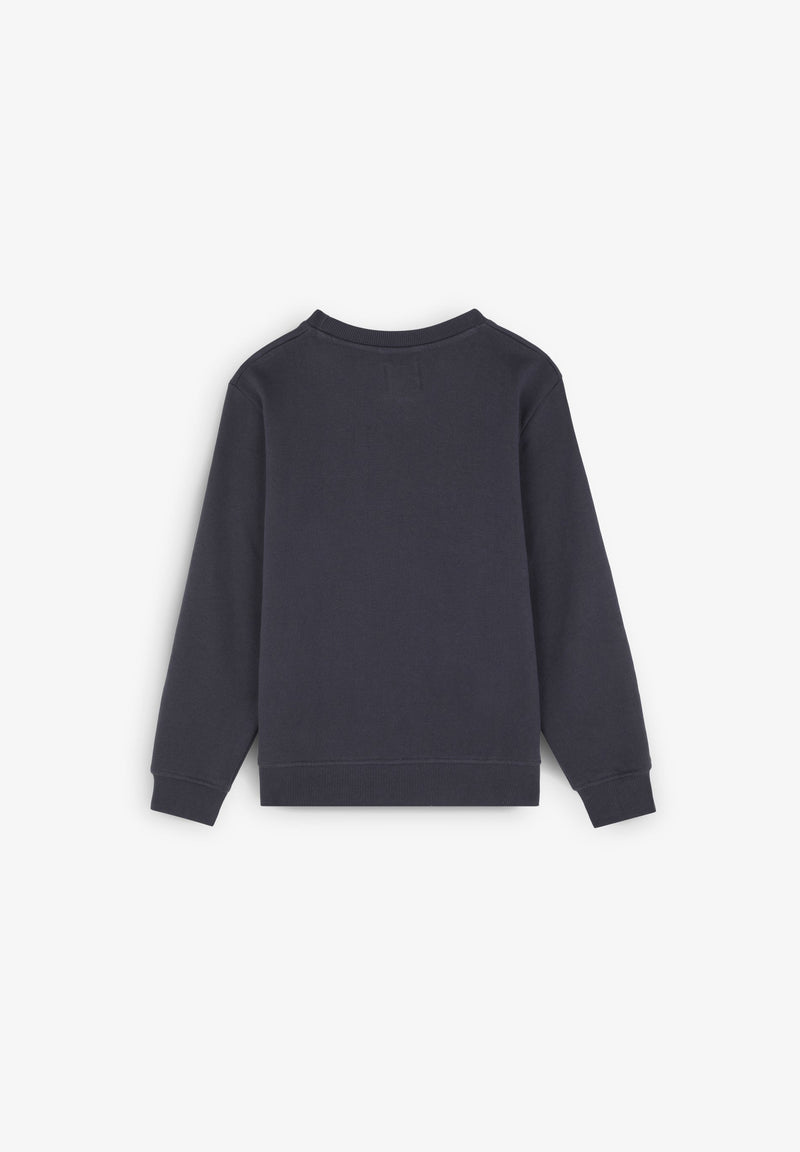 SWEATSHIRT MIT RELIEFPRINT VORNE