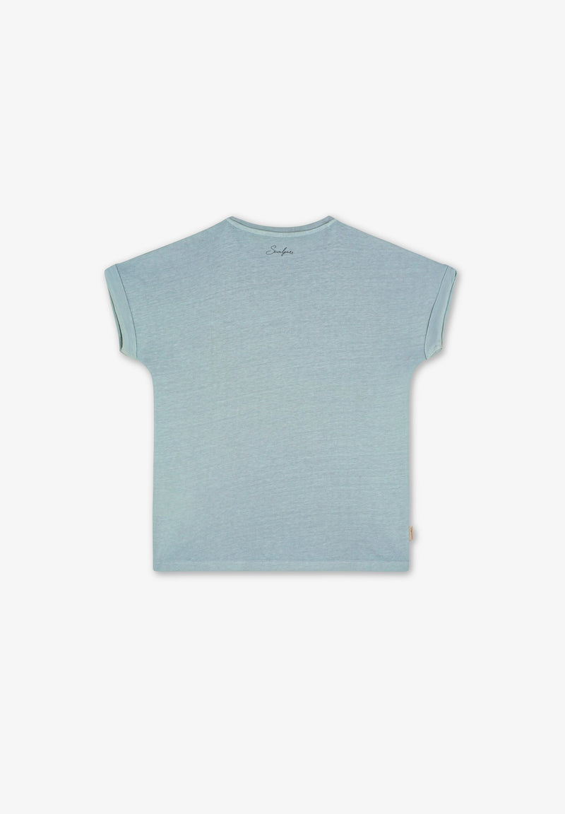 SHIRT MIT STRASS-TOTENKOPF