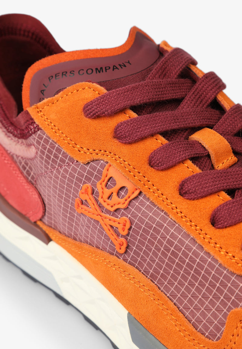 BUNTE SNEAKER MIT TOTENKOPF