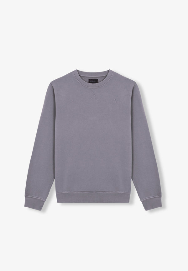 BASIC-SWEATSHIRT MIT TOTENKOPF