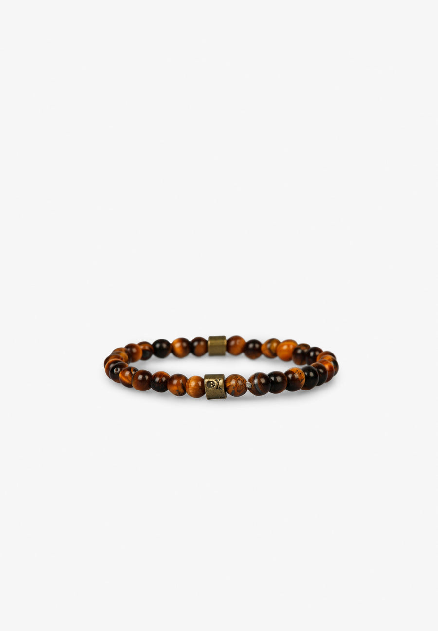STEINARMBAND MIT METALLDETAIL