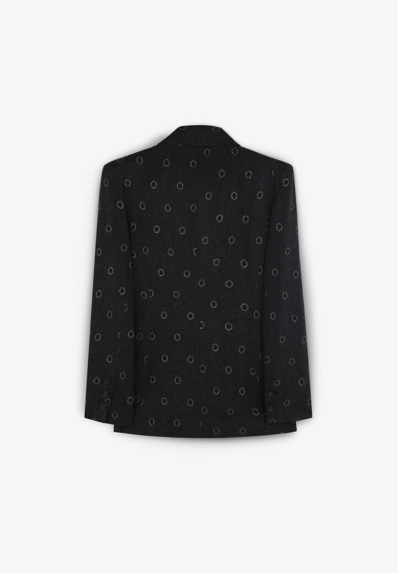 BLAZER MIT KREISEN